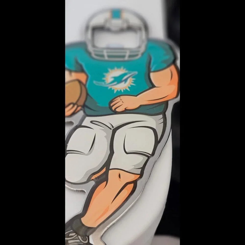 🏈 Miami Dolphins NFL football Dan Marino figurine scoreboard play set cake deco